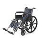 Medline Excel 2000 Wheelchair, Elevating, 16 inch; Seat, Navy