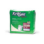 FitRight Restore Briefs, X-Large, Yellow, 20 Briefs Per Bag, Case Of 4 Bags