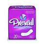 Prevail; Bladder Control Pads, 9 1/4 inch;, Pack Of 20