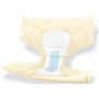 Protection Plus Contoured Disposable Briefs, X-Large, 59 - 66 inch;, Yellow, 15 Briefs Per Bag, Case Of 4 Bags