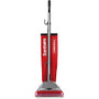 Sanitaire SC684 Upright Vacuum - 4.50 gal - Bagged - 12 inch; Cleaning Width - 50 ft Cable Length - Red, Silver