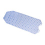 DMI; Extra-Long Nonslip Suction Cup Bath And Shower Mat, 16 inch;H x 40 inch;W x 1 inch;D, Blue