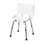 Guardian; Basic Shower Chair With Back, White