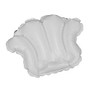 HealthSmart; Inflatable Bath Pillow, 22 inch;H x 14 1/2 inch;W x 4 inch;D, White