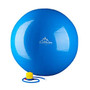 Black Mountain Products 2000 lb Static Strength Stability Ball With Pump, 75cm, Blue