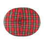 DMI; Convoluted Foam Donut Seat Cushion, 3 inch;H x 18 inch;W x 15 inch;D, Plaid