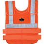 Ergodyne; Chill-Its; 6200 Phase Change Cooling Vests, Large/X-Large, Orange, Pack Of 12