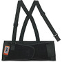 ProFlex Economy Elastic Back Support - Adjustable, Strechable, Comfortable - 58 inch; Adjustment - Strap Mount - 7.5 inch; - Black