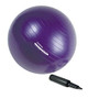 PurAthletics Burst Resistant Exercise Ball, 55cm/22 inch;, Purple