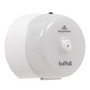 SofPull; Mini High-Capacity Centerpull Bathroom Tissue Dispenser, White