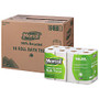 Marcal; Small Steps; 100% Recycled Premium 2-Ply Bathroom Tissue, 336 Sheets Per Roll, Case Of 16 Rolls