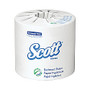 Scott; FSC Certified 2-Ply Bathroom Tissue, 4 inch; x 4 inch;, 100% Recycled, White, 550 Sheets Per Roll, Case Of 80 Rolls