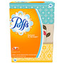 Puffs Basic 2-Ply Facial Tissues, 180 Tissues Per Box, Pack Of 3, Assorted Colors