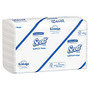 Scott; SlimFold Towels, 7 1/2 inch; x 11 3/5 inch;, 110 Towels Per Pack, Case Of 24 Packs