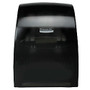 Kimberly Clark; Sanitouch Hard-Roll Towel Dispenser, Smoke Gray