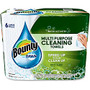 Bounty; Water-Activated Multipurpose 2-Ply Cleaning Towels, 11 inch; x 9 inch;, 49 Sheets Per Roll, Pack Of 6 Rolls