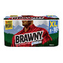 Brawny; Pick-A-Size Extra-Large Paper Towels, White, 156 Sheets Per Roll, 8 Rolls Per Pack