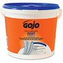 Gojo FAST Towels - 9 inch; x 10 inch; - White - Non-irritating, Pre-moistened, Disposable - For Hand - 225 / Each