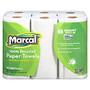 Marcal; Small Steps&trade; 100% Recycled 2-Ply U-size-it Paper Towels, 140 Sheets Per Roll, Pack Of 6 Rolls