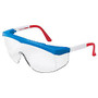 STRATOS RED/WHT/BLUE FRAME CLEAR LENS