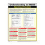 ComplyRight&trade; Understanding An MSDS Poster, 18 inch; x 24 inch;