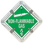 FLIP STYLE PLACARD (BLANK/FLAM.GAS 2/NON-FLAM./O