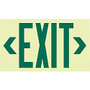 GLO BRITE ECO FRAMED EXIT SIGNS RED REFLECT