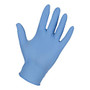 Genuine Joe Disposable Powder-Free Nitrile Gloves, Large, 5 Mil, Blue, Box Of 100