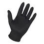 Genuine Joe Titan Disposable Powder-Free Nitrile Industrial Gloves, Large, 6 Mil, Black, Box Of 100