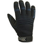 ProFlex Thermal Utility Gloves - 11 Size Number - XXL Size - Synthetic Leather Palm, Woven Cuff, Terrycloth Thumb, Spandex Back, Neoprene Knuckle - Black - Thinsulate Lining, Reinforced Palm Pad, Elastic Cuff, Padded - For Cold, Construction, Hunting