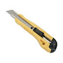 SKILCRAFT; Snap-Off Blade Heavy-Duty Utility Knife, 18 mm, Yellow (AbilityOne 5110-01-621-5256)