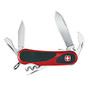 Swiss Army EvoGrip S101 Knife, Black/Red