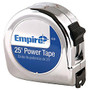 Empire Chrome Case Power Tape Measure, SAE, 16' x 3/4 inch; Blade