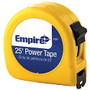 Empire Power Tape Measure, SAE, 25' x 1 inch; Blade