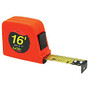 Lufkin Hi-Viz Power Return Tape Measure, SAE, 16' x 1 inch; Blade