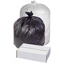 Highmark&trade; High-Density Can Liners, 12 Mic, 40 - 45 Gallons, 40 inch; x 48 inch;, Natural, Box Of 250