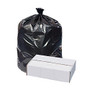 Highmark&trade; Repro 2-mil Can Liners, 60 Gallons, 43 inch; x 47 inch;, 70% Recycled, Black, Box Of 50