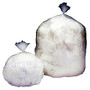 Medium-Duty Clear Plastic Trash Bags, 33 Gallons, Box Of 125 (AbilityOne 8105-01-183-9768)