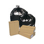 Pitt Plastics Re-Run 0.7-mil Can Liners, 10 Gallons, Black, Pack Of 500