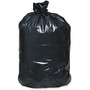 Webster ReClaim Heavy-Duty Recyled Can Liners - Large Size - 45 gal - 40 inch; Width x 46 inch; Length - 2 mil (51 Micron) Thickness - Black - Plastic - 100/Carton - Can