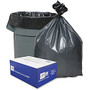 Webster Super Heavy-Duty Liners - Extra Large Size - 60 gal - 39 inch; Width x 56 inch; Length - Gray - Resin - 25/Carton - Can, Industrial Trash