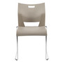 Global; Duet Stacking Chairs, Armless, 32 1/4 inch;H x 20 1/2 inch;W x 22 1/2 inch;D, Latte Beige, Pack Of 4