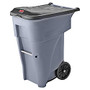 Rubbermaid; Big Wheel; Roll-Out Container, 65 Gallons, Gray