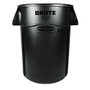 Rubbermaid; Brute; 44-Gallon Waste Container, Black