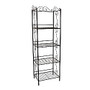 Monarch Specialties 4-Shelf Metal Etagere Bookcase, 70 inch;H x 22 inch;W x 15 inch;D, Copper