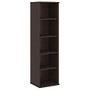 Bush; 5-Shelf Bookcase, Narrow, 65 7/8 inch;H x 17 7/8 inch;W x 15 1/2 inch;D, Mocha Cherry, Premium Delivery