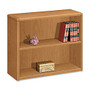 HON; 10700 Series&trade; Prestigious Laminate 2-Shelf Bookcase, 29 5/8 inch;H x 36 inch;W x 13 1/8 inch;D, Harvest Cherry