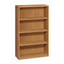 HON; 10700 Series&trade; Prestigious Laminate 4-Shelf Bookcase, 57 inch;H x 36 inch;W x 13 1/8 inch;D, Harvest Cherry