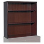 Lorell; San Paulo Stack-On Bookcase, 39 inch;H x 36 inch;W x 13 inch;D, Mahogany