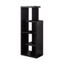 Monarch Specialties 5-Shelf Accent Bookcase, 48 inch;H x 18 inch;W x 12 inch;D, Cappuccino